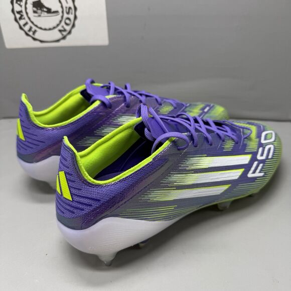 Adidas F50 Elite SG Soccer Cleats Men Sz 11 Purple Green JH7633 SoftGround Studs main image 10